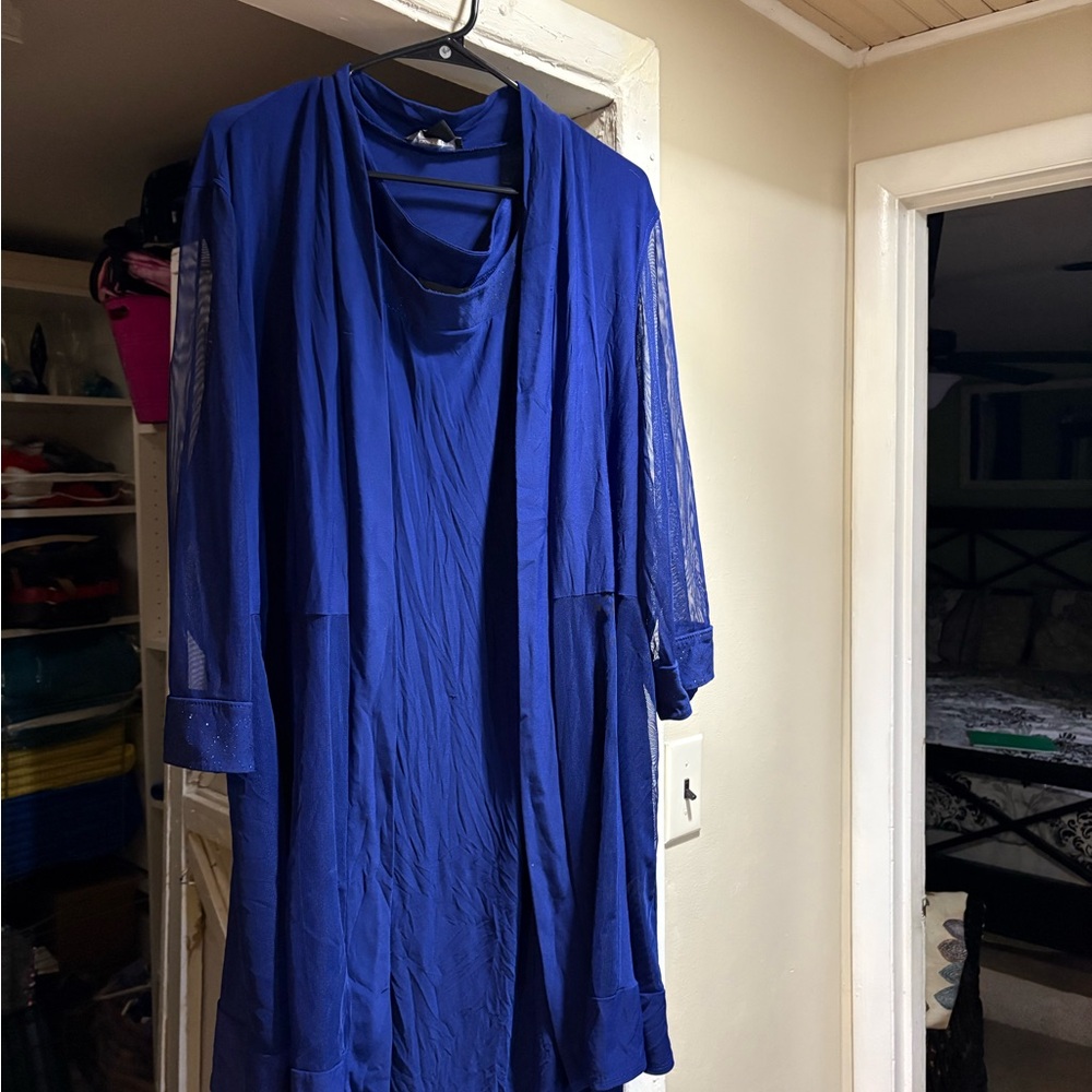 Elegant Blue Dress